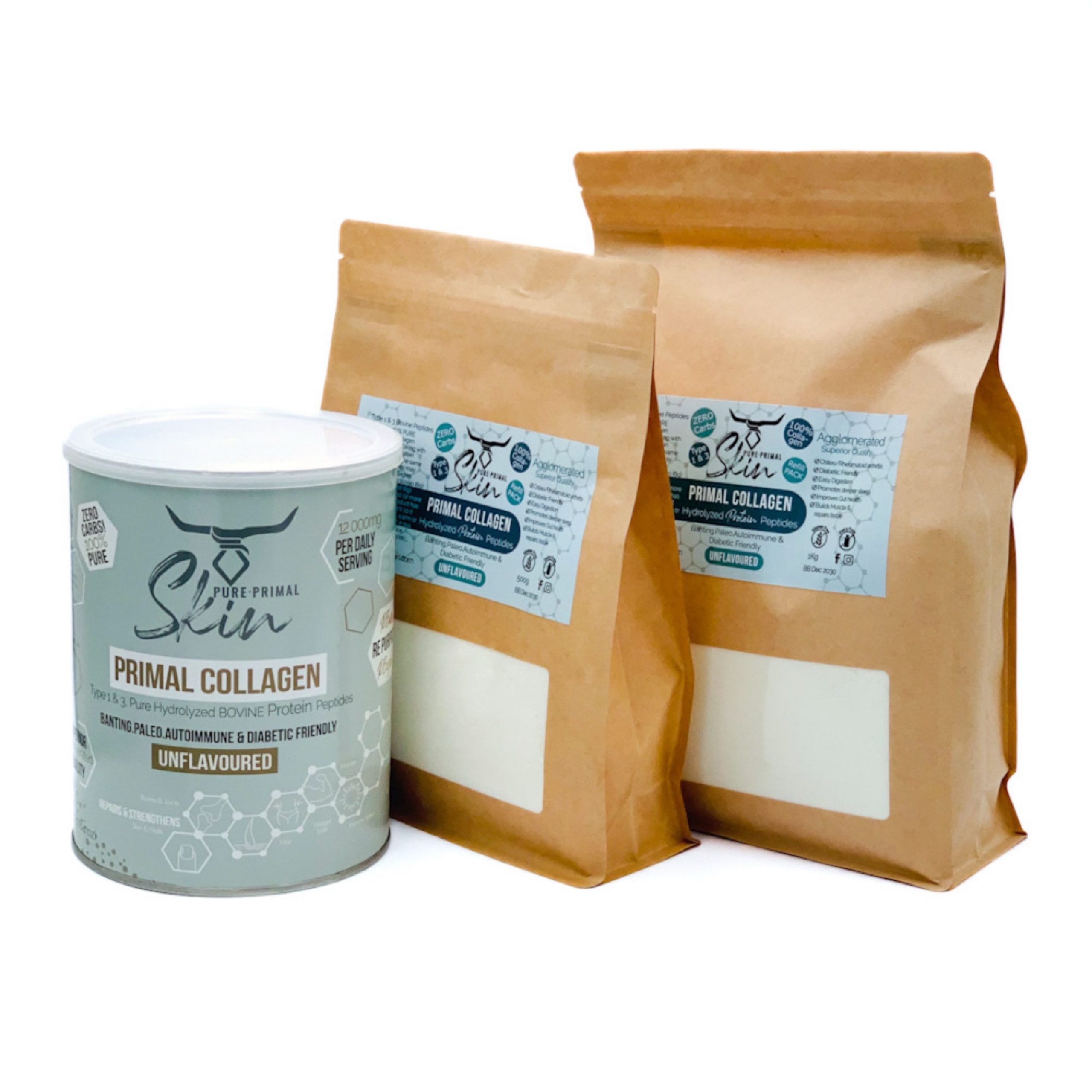Pure Primal Collagen Tin 500g - Image 3
